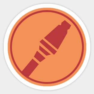 Team Fortress 2 - Red Soldier Emblem Sticker